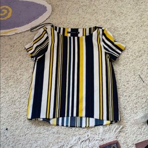 Structured, Stripe Top - Zara